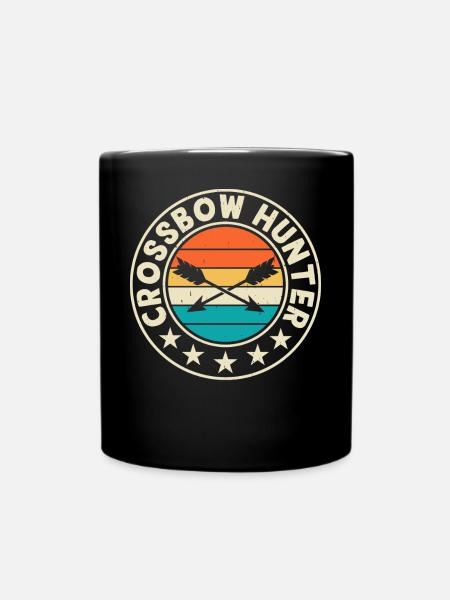 Armbrust Jäger - Tasse einfarbig - Schwarz