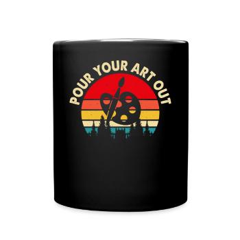 Artist - Full Colour Mug - black - Front