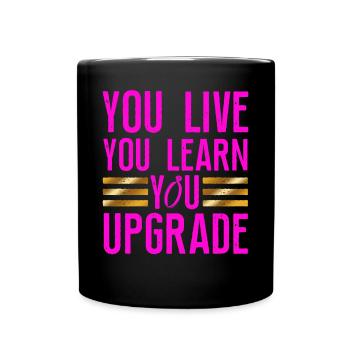 Happy Divorce Party You Live You - Full Colour Mug - black - Front