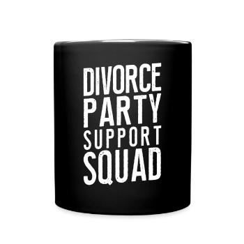 Happy Divorce Party Divorce Party - Full Colour Mug - black - Front