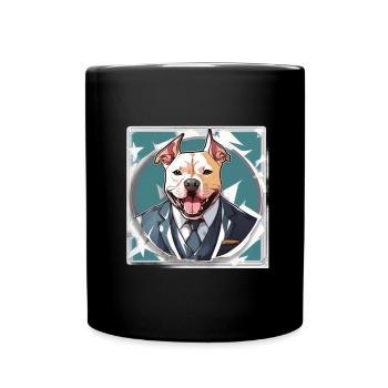 Pitbull Pitbull Chien Pitbull Vêtements Pitbulls - Mug uni - noir - Devant