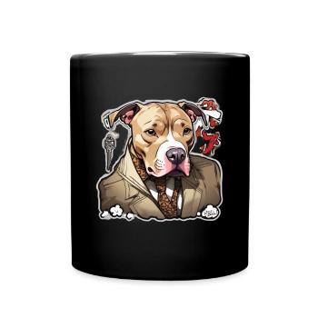 Pitbull Pitbull Chien Pitbull Vêtements Pitbulls - Mug uni - noir - Devant