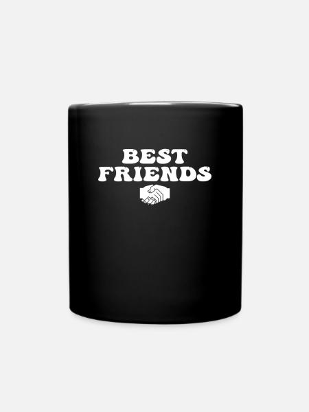 Beste Freunde - Tasse einfarbig - Schwarz