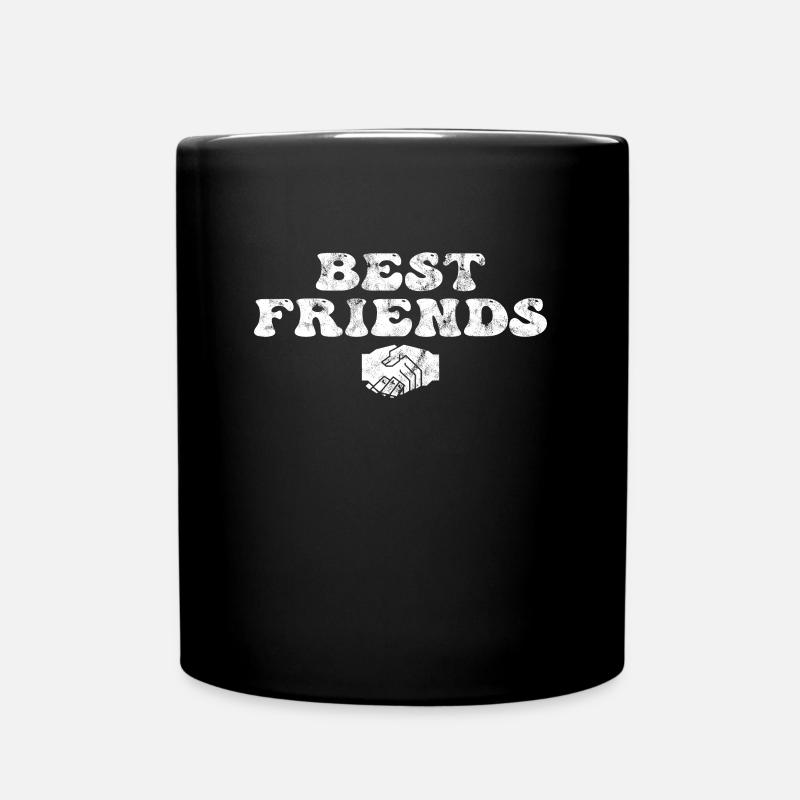 Beste Freunde - Tasse einfarbig - Schwarz