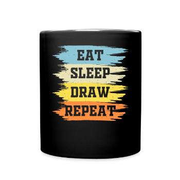 Artist - Full Colour Mug - black - Front