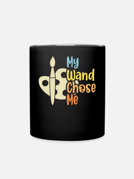 Künstler - Tasse einfarbig - Schwarz