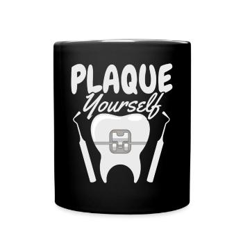 Drôle de technicien de laboratoire dentaire Dentiste - Mug uni - noir - Devant