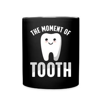 Funny Dental Lab Technician Dentist - Full Colour Mug - black - Front