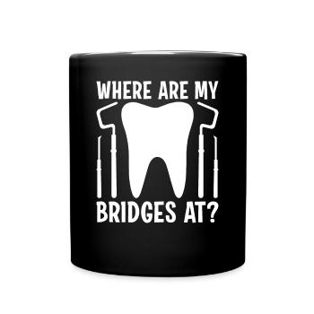 Drôle de technicien de laboratoire dentaire Dentiste - Mug uni - noir - Devant