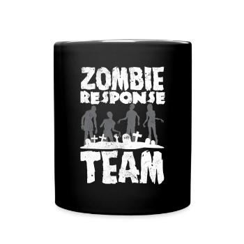 Zombie Lover Cosume for Funny Halloween - Tasse einfarbig - Schwarz - Vorne