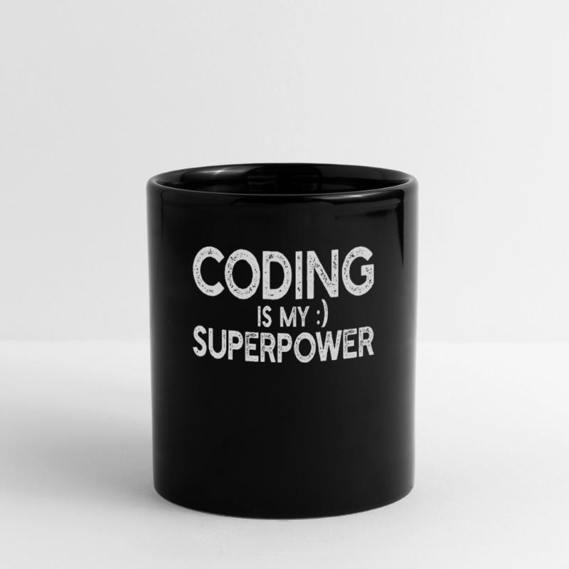 Le codage est mon superpouvoir - Programmeur informatique Mug uni