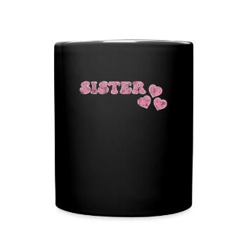 Sister - Full Colour Mug - black - Front