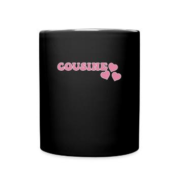 Cousin - Mug uni - noir - Devant