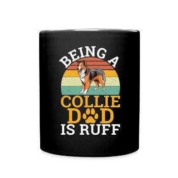 Cadeaux Collie - Mug uni - noir - Devant