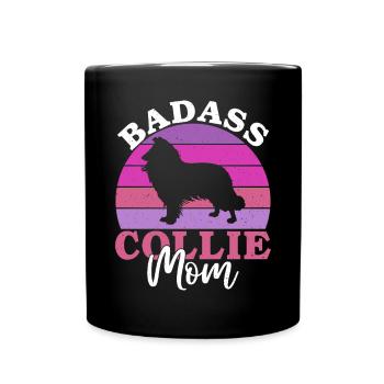 Cadeaux Collie - Mug uni - noir - Devant