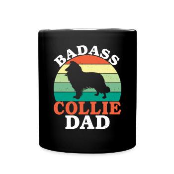 Cadeaux Collie - Mug uni - noir - Devant