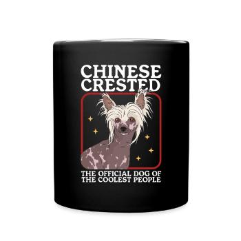 Chinese Crested Dog Chinese Crested Gift - Full Colour Mug - black - Front