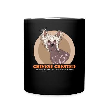 Chinese Crested Dogs Chinese Crested Gift - Full Colour Mug - black - Front