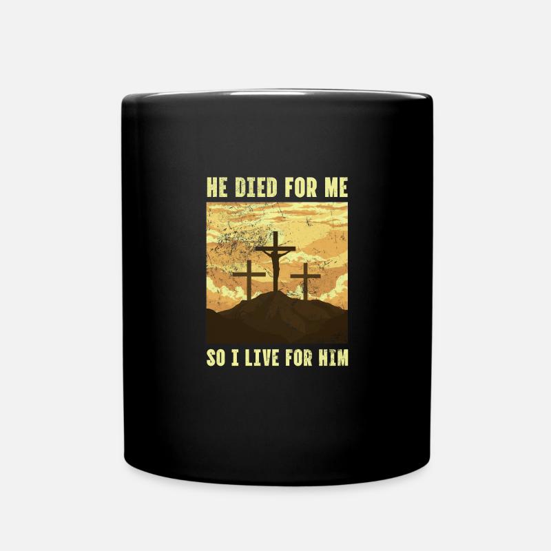 Bibel - Tasse einfarbig - Schwarz