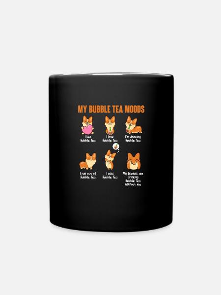 Bubble Tea - Full Colour Mug - black