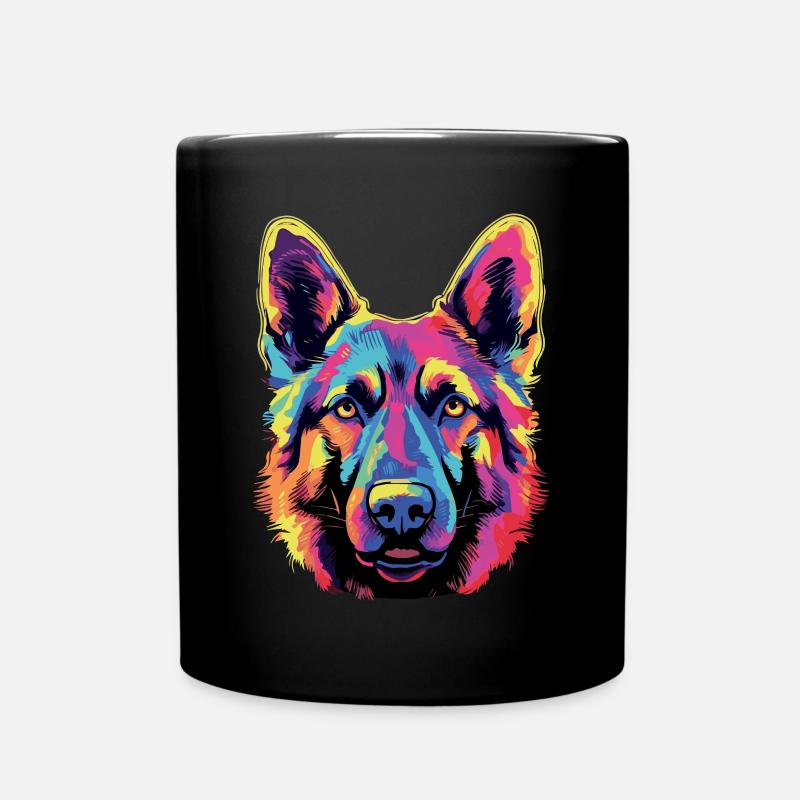 Couleur du berger allemand - Mug uni - noir