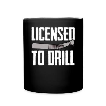 Funny Dental Lab Technician Dentist - Full Colour Mug - black - Front