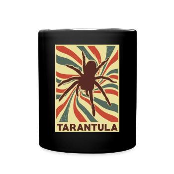 Tarantula Retro Vintage - Full Colour Mug - black - Front