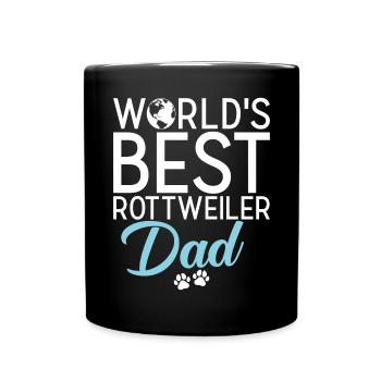Rottweiler Gifts - Full Colour Mug - black - Front