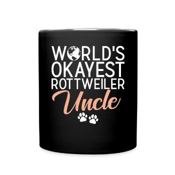 Rottweiler Gifts - Full Colour Mug - black - Front
