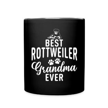 Rottweiler Gifts - Full Colour Mug - black - Front