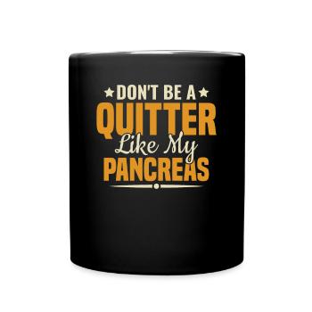 Sensibilisation au diabète - Diabète diabétique de type 1 - Mug uni - noir - Devant