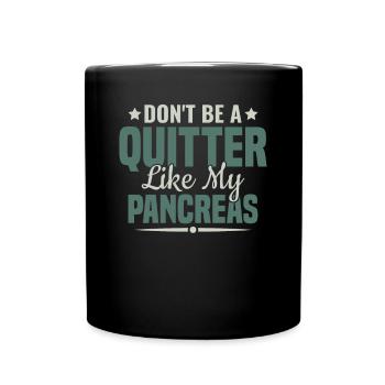 Sensibilisation au diabète - Diabète diabétique de type 1 - Mug uni - noir - Devant