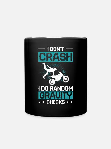 Motocross - Full Colour Mug - black