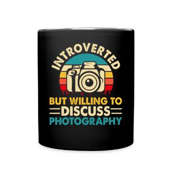 Photographer - Full Colour Mug - black - Front