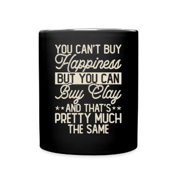 Pottery Pottery Pottery - Full Colour Mug - black - Front