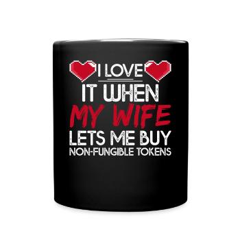 NFT - Mug uni - noir - Devant