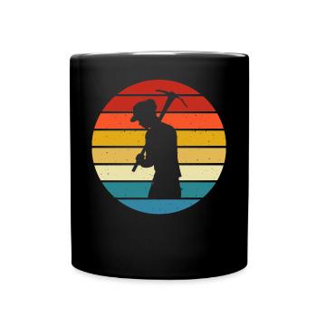 Mining - Full Colour Mug - black - Front