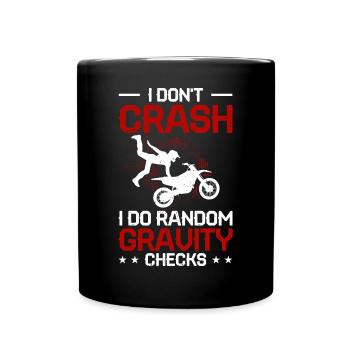 Motocross - Mug uni - noir - Devant