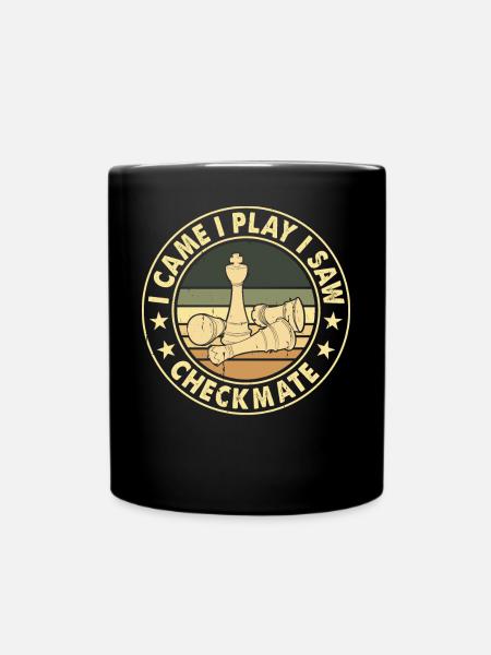 Échecs - Mug uni - noir