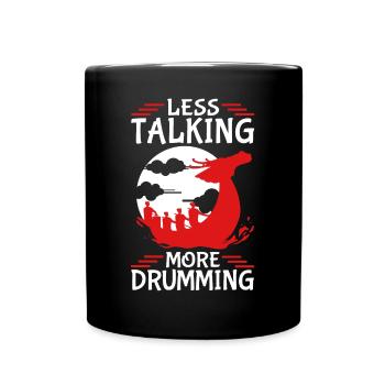 Funny Dragon Boat Racing Paddle - Full Colour Mug - black - Front