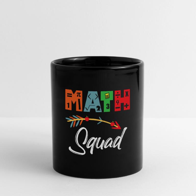 Math Squad Math Teacher Appreciation Full Colour Mug