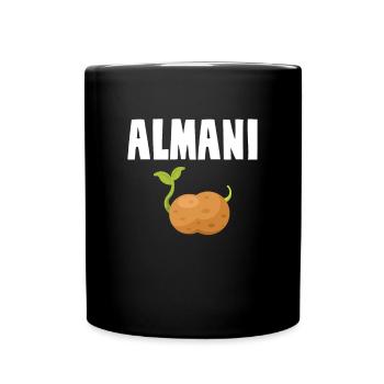Alman Almani Potato - Full Colour Mug - black - Front