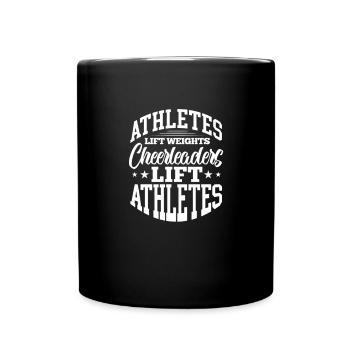 Cheerleader - Tasse einfarbig - Schwarz - Vorne