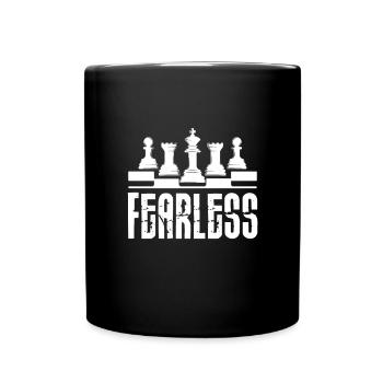 Chess Chess Board Checkmate Chess Player - Full Colour Mug - black - Front