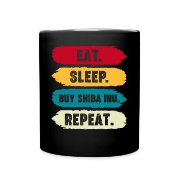 Crypto Cryptocurrency - Full Colour Mug - black - Front