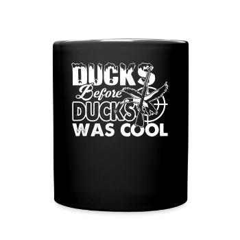 Duck Hunting Duck Hunting Before It's Was Cool - Full Colour Mug - black - Front