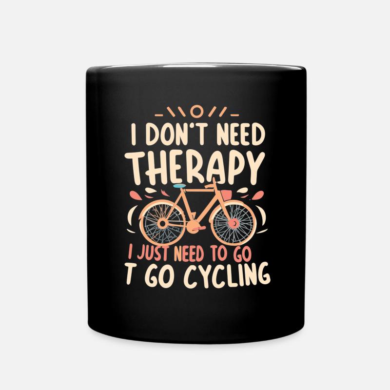Vélo - Mug uni - noir