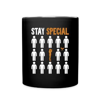Séjour spécial Béluga Bleu Cetacea Cachalot Whale - Mug uni - noir - Devant