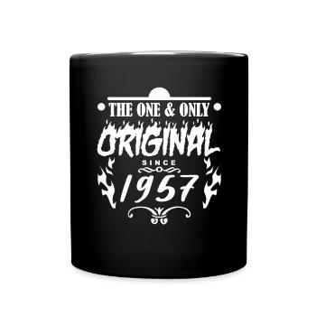 1957 - Year of construction 1957 - Born 1957 - Full Colour Mug - black - Front