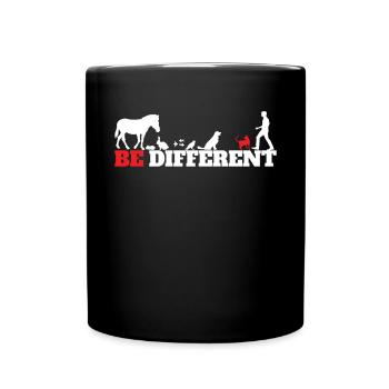 Amoureux des chats, cadeau accessoire chat - Mug uni - noir - Devant